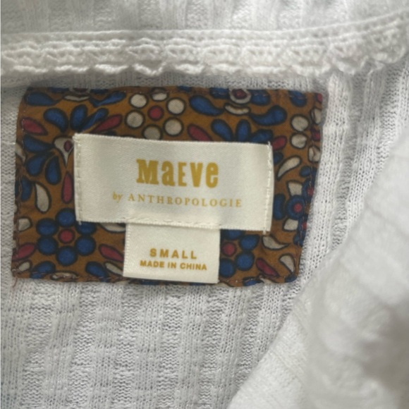 Anthropologie Maeve Winterscape Cowl Neck Peplum Sweater Size Small - Picture 6 of 7